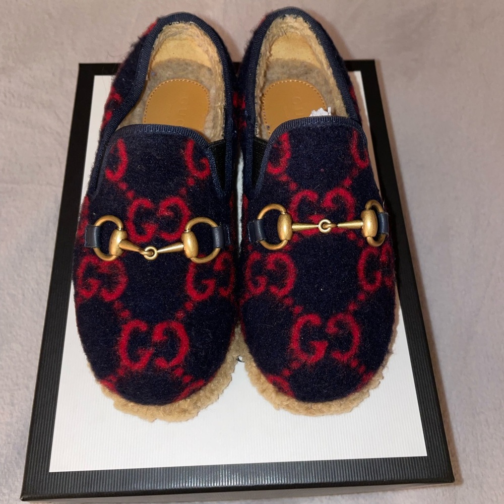 Gucci Wool Loafers Toddler sz 27